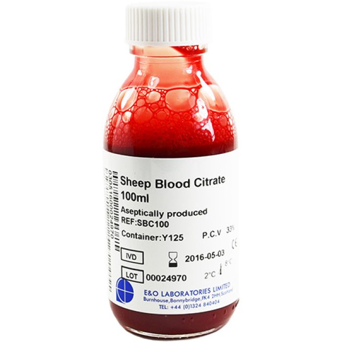 Fårblod Citrat 100ml